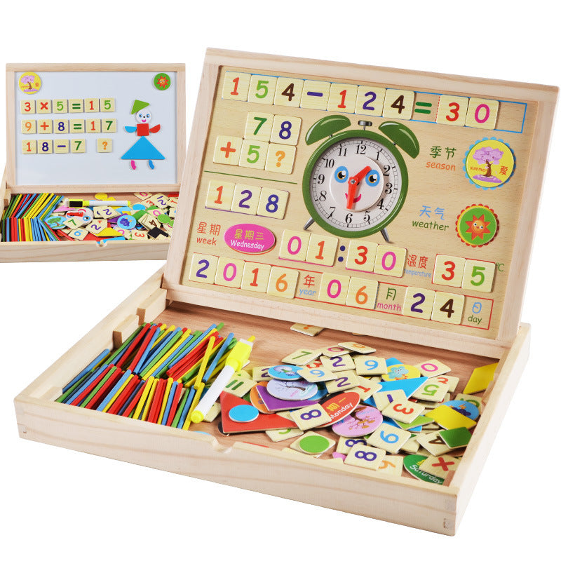 Magnetic Math Learning Box