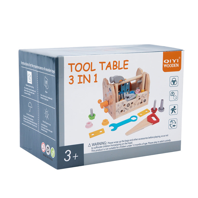 Wooden Tool Box Toy