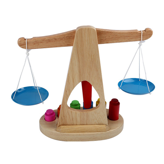 Wooden Balance Scale Toy