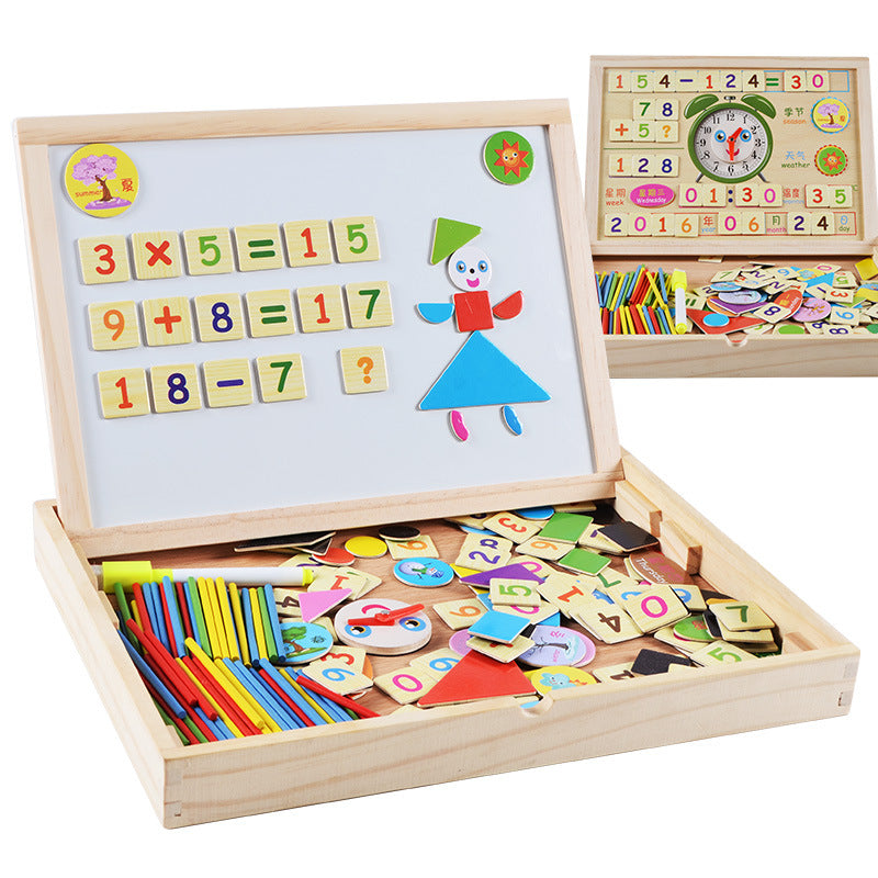 Magnetic Math Learning Box