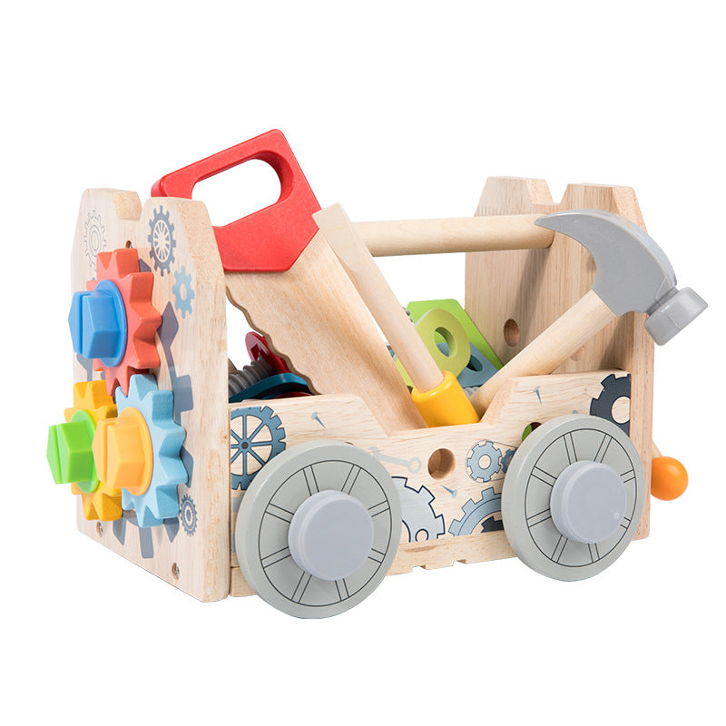 Wooden Tool Box Toy