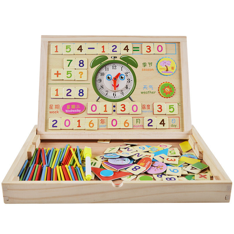 Magnetic Math Learning Box