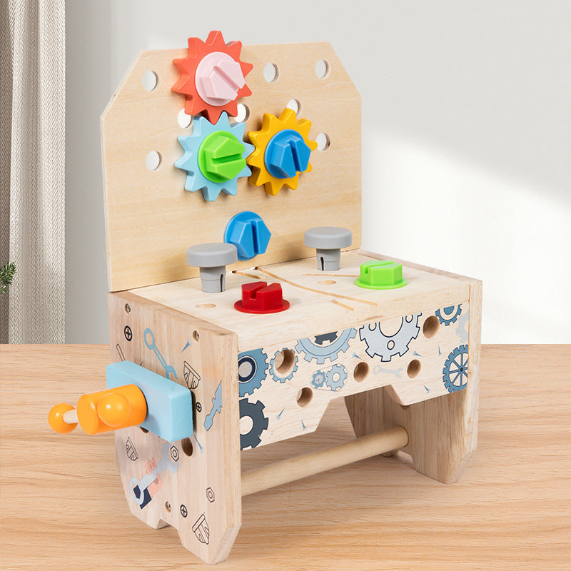 Wooden Tool Box Toy
