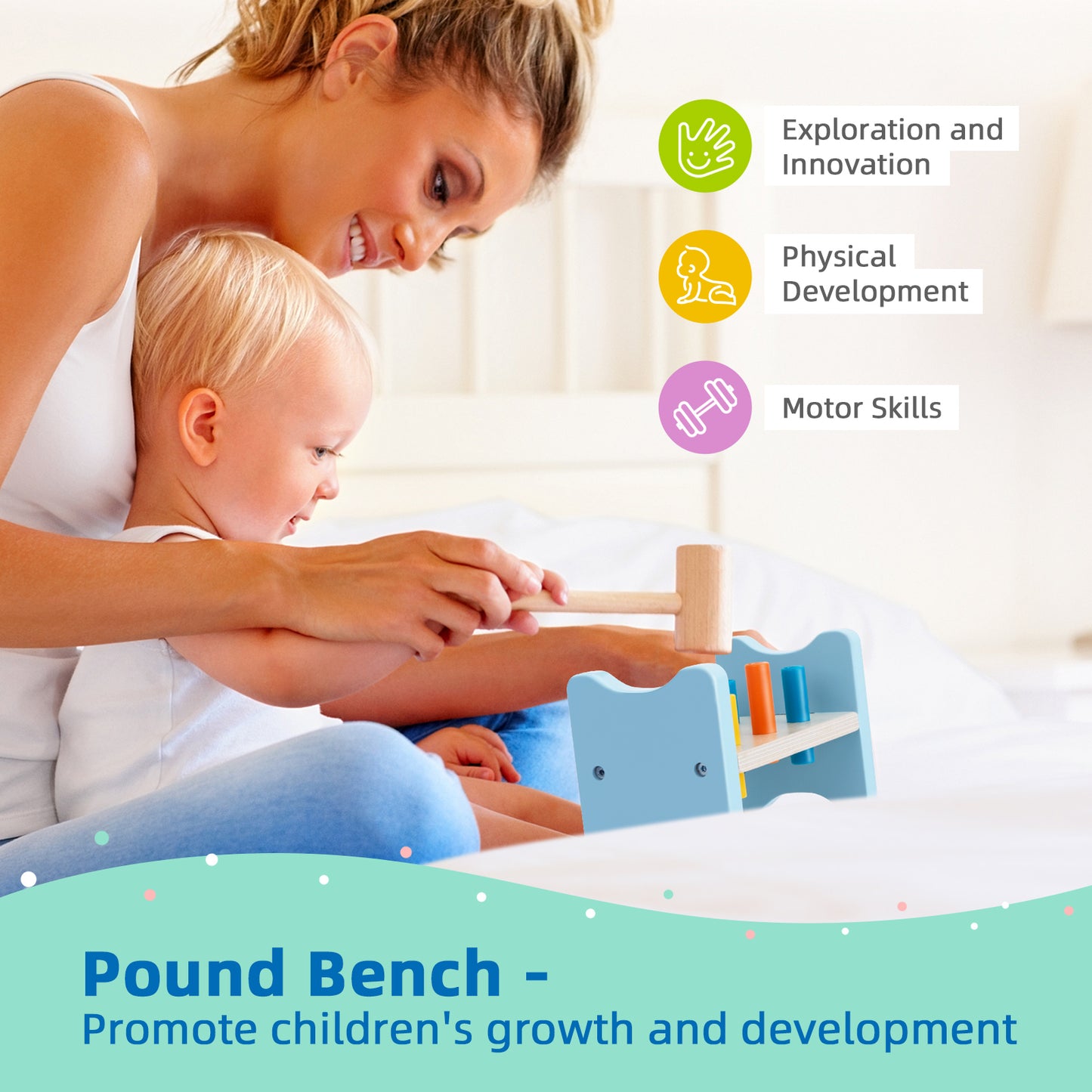 13-18 Month Wooden Educational Box