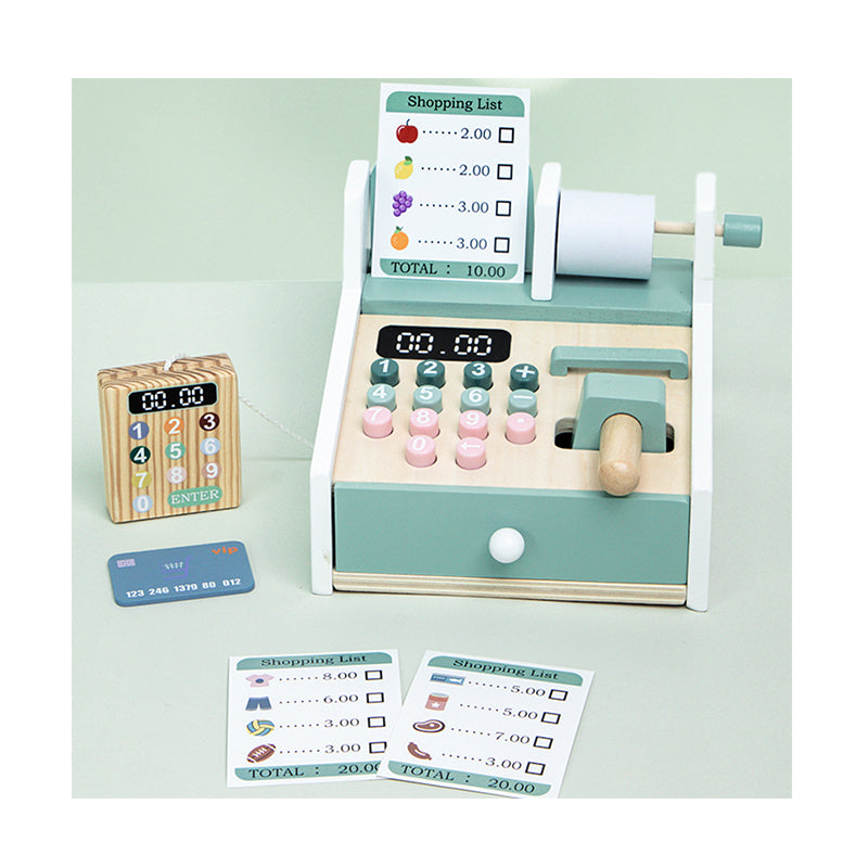 Wooden Cash Register