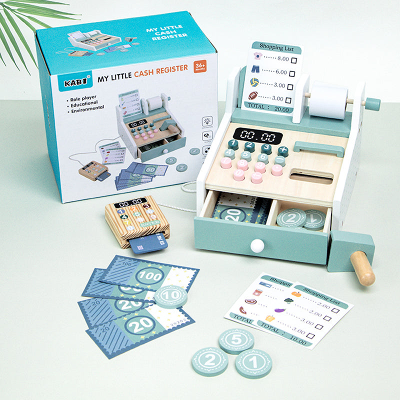 Wooden Cash Register