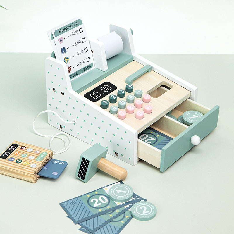 Wooden Cash Register