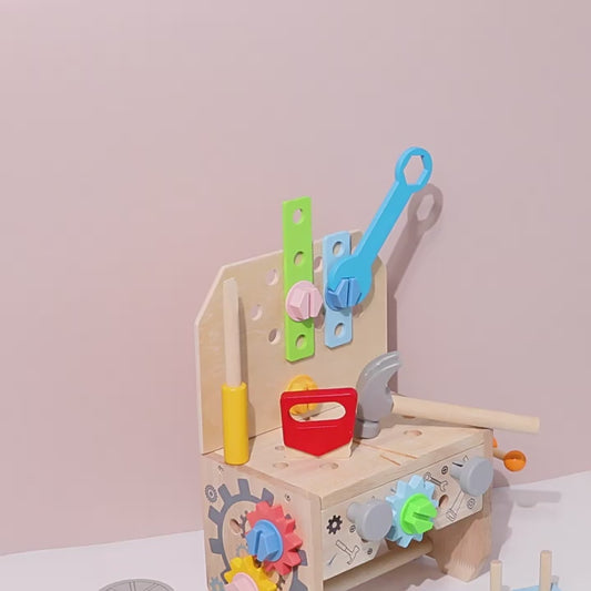 Wooden Tool Box Toy